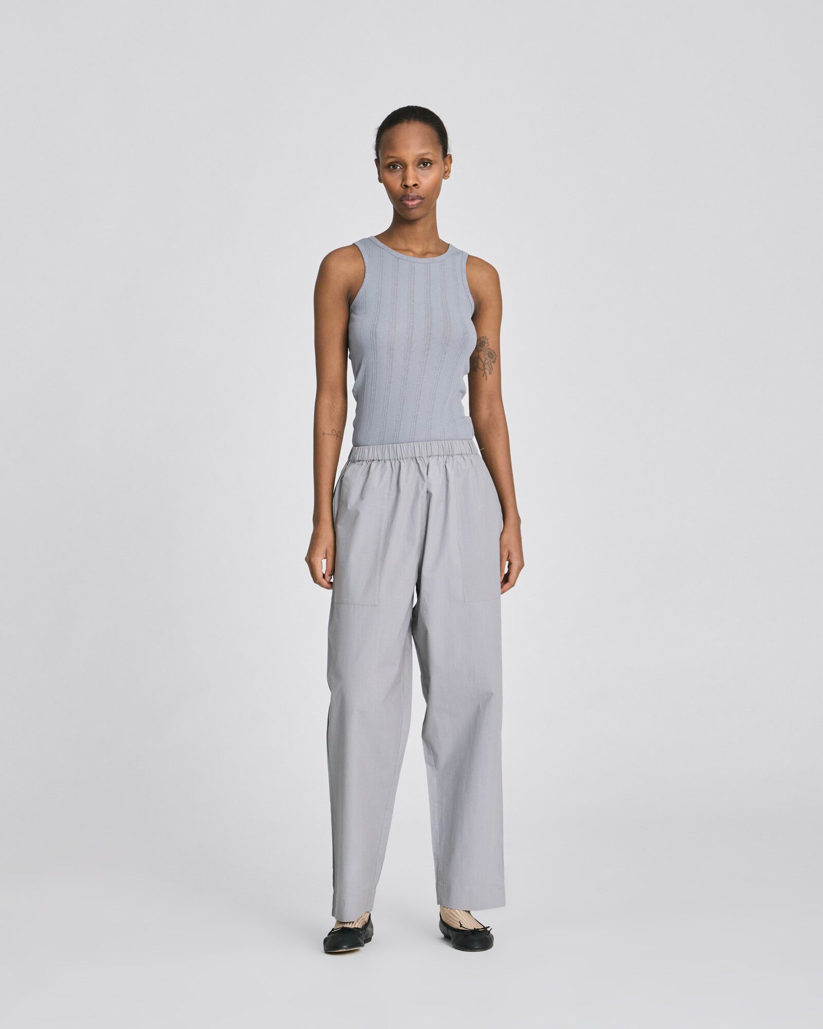 Jasmin Poplin Pants GOTS