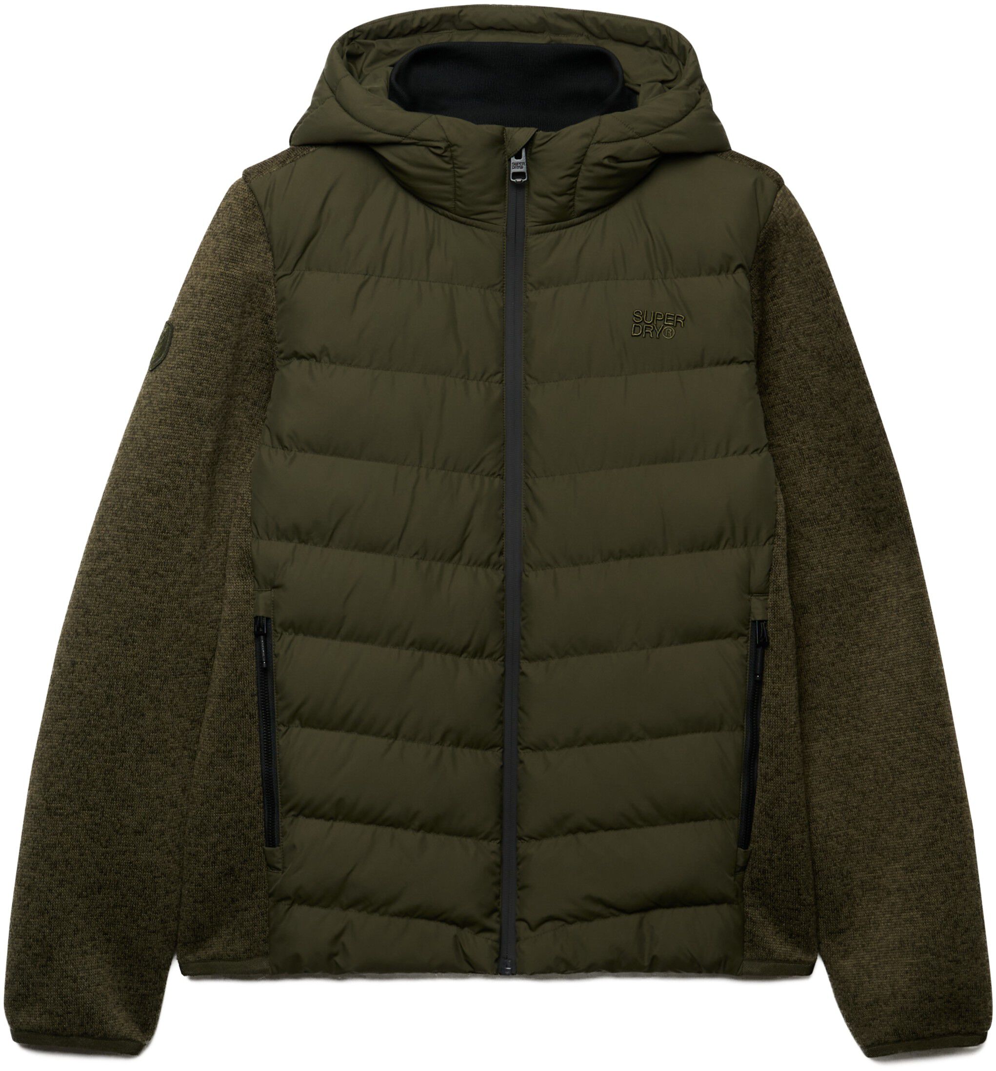 HOODED STORM KNIT HYBRID JKT