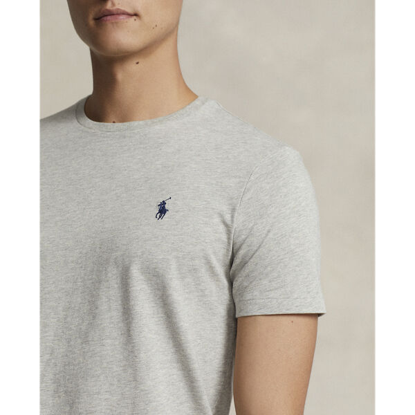 Custom Slim Fit Jersey Crewneck T-Shirt