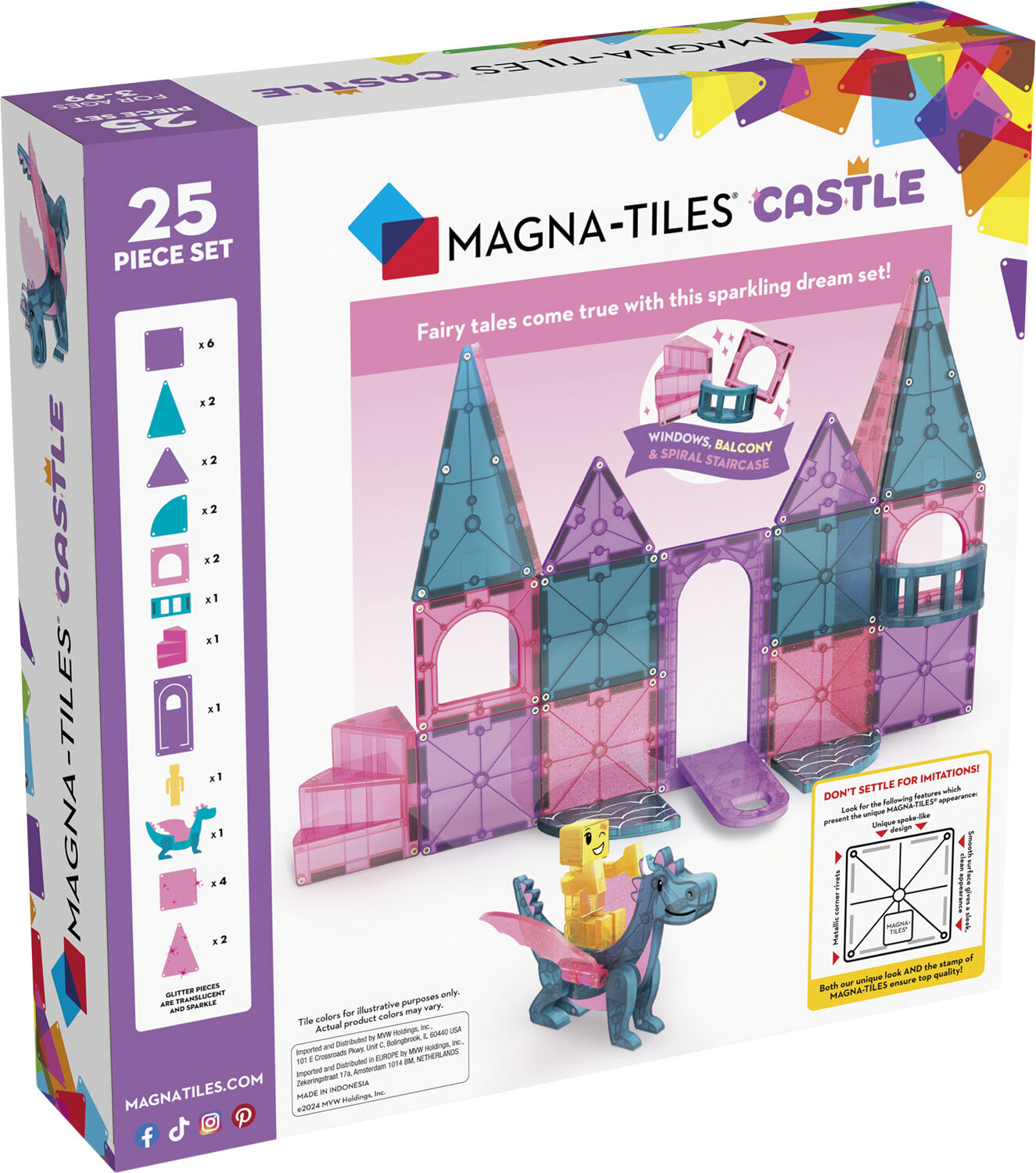 MAGNA-TILES Castle 25 pcs