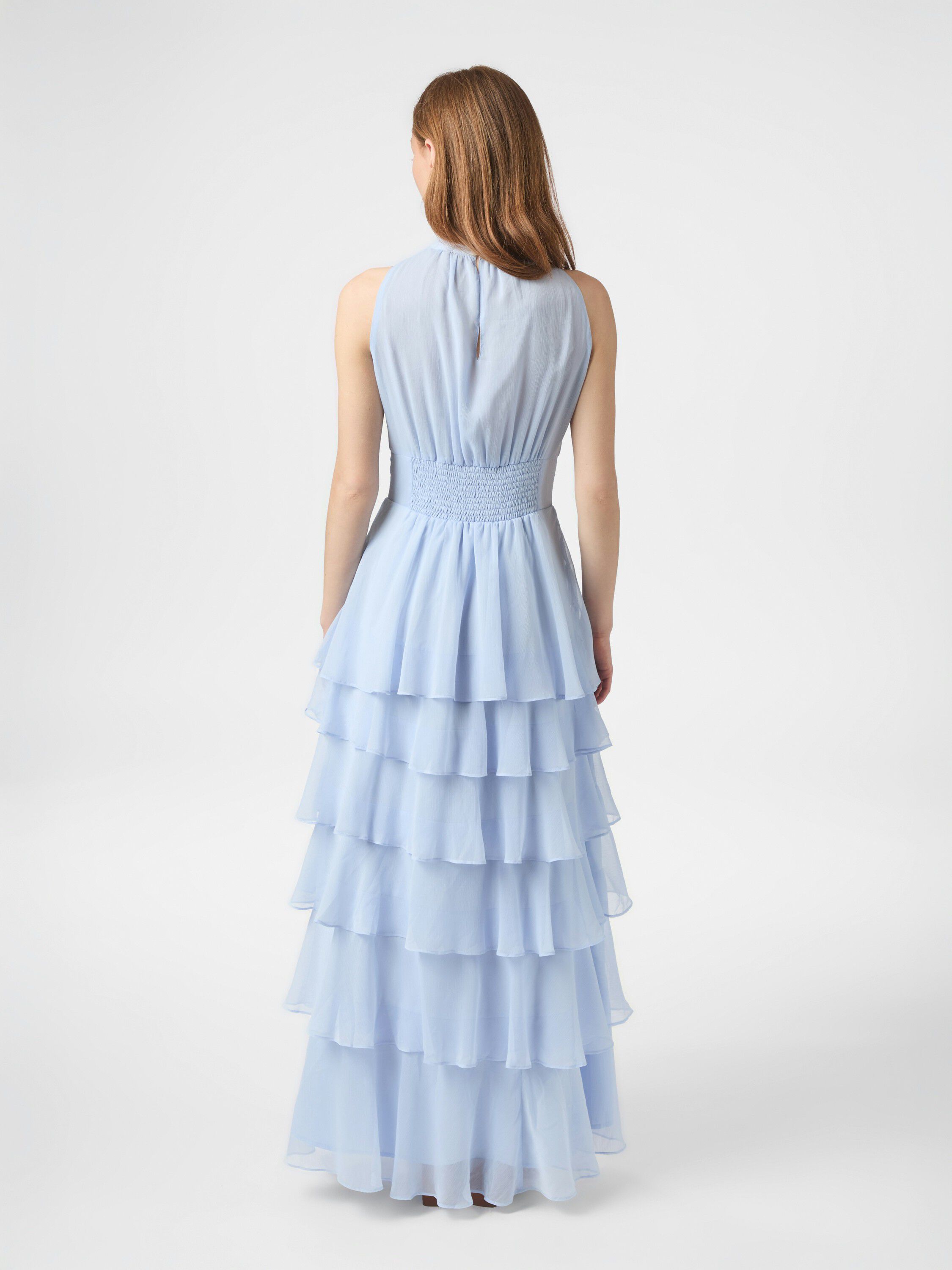 Marli Solid Chiffon Dress