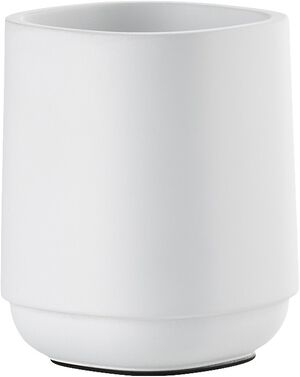 Tandborstmugg Time White