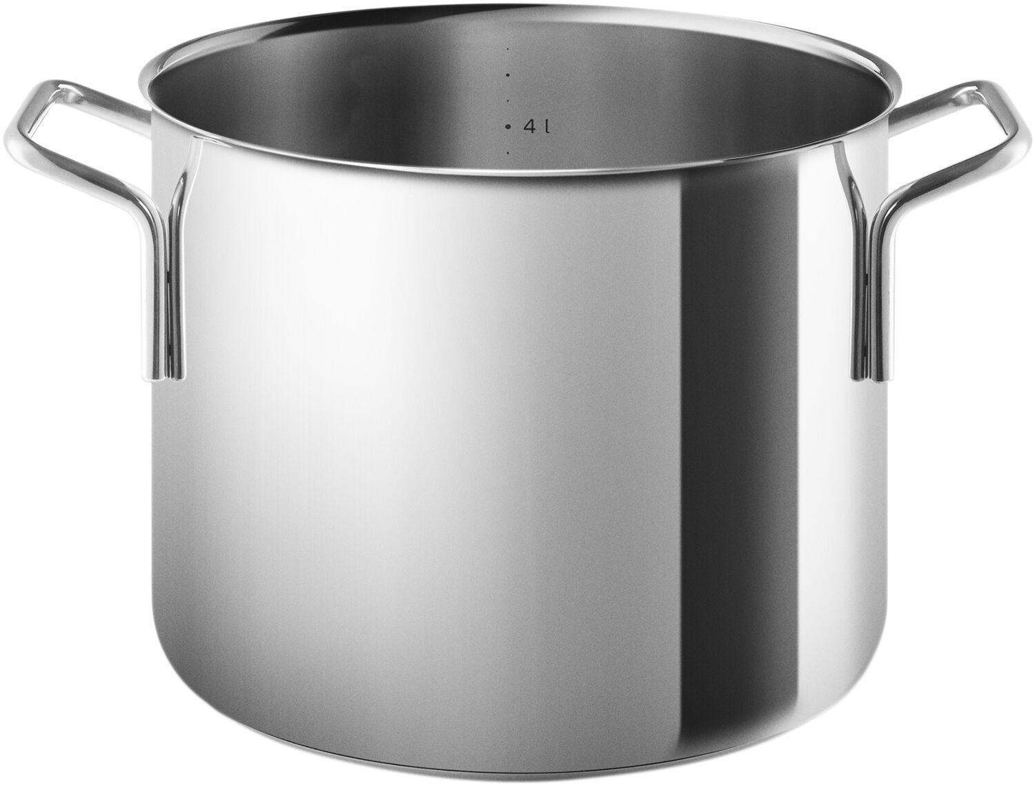 Stainless Steel Grydes&aelig;t 4 stk. 1,8 l 3,6 l 4,8 l & pasta in