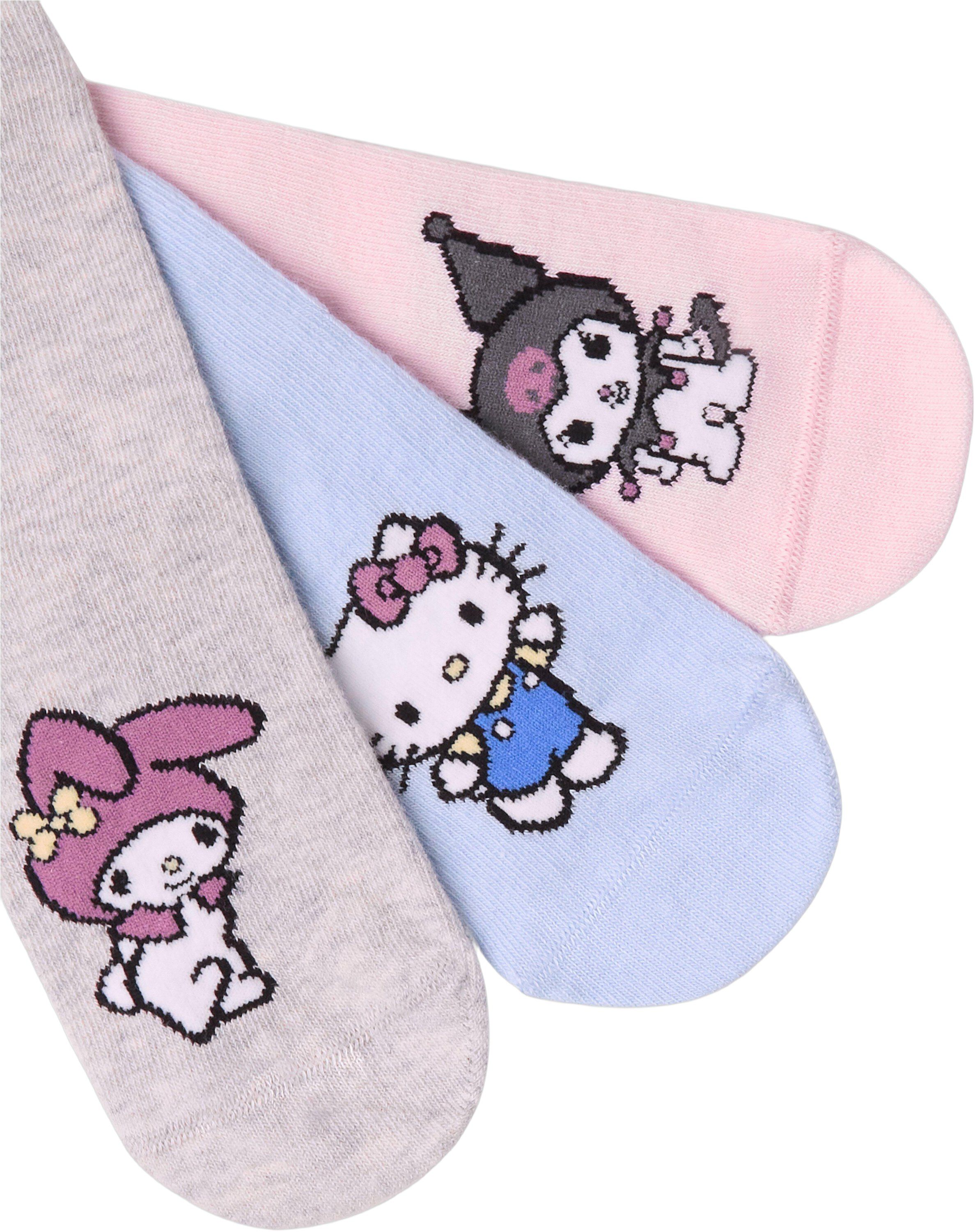 Socks in soft cotton with different