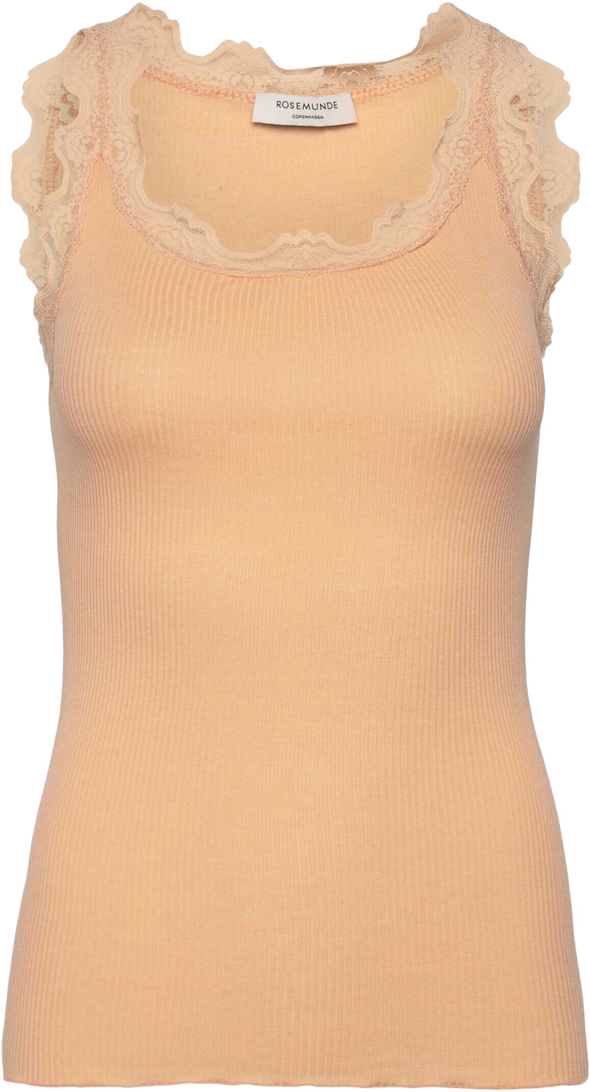 RWBabette Silk SL U-neck Long Lace Top