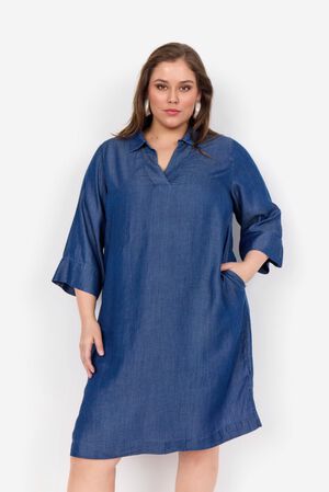 Curvy WA-FLORA 5 Tunika Mørk blå