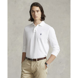 Custom Slim Fit Mesh Polo