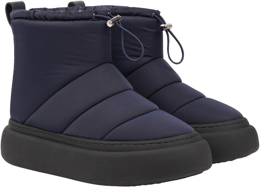 NIMIS - NYLON BOOTS W/SHEARLING