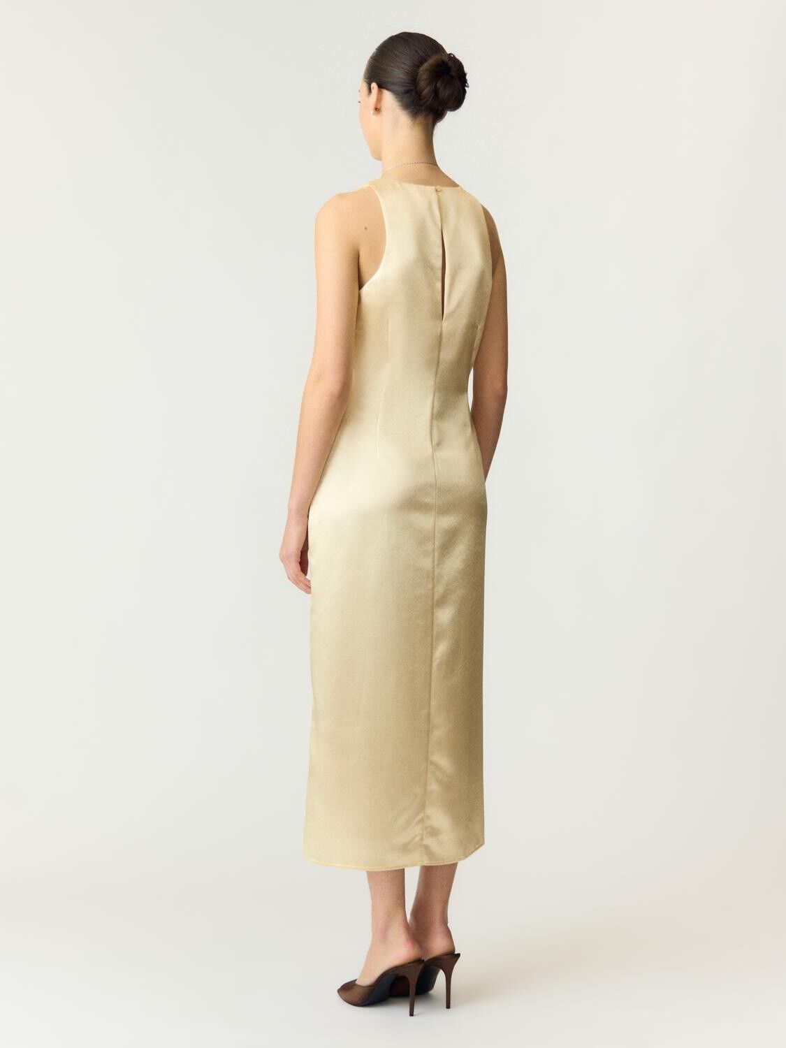 Yasorchida Satin Long Dress S. - Show