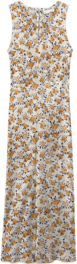 AWAVILDA SL V-NECK 7/8 DRESS