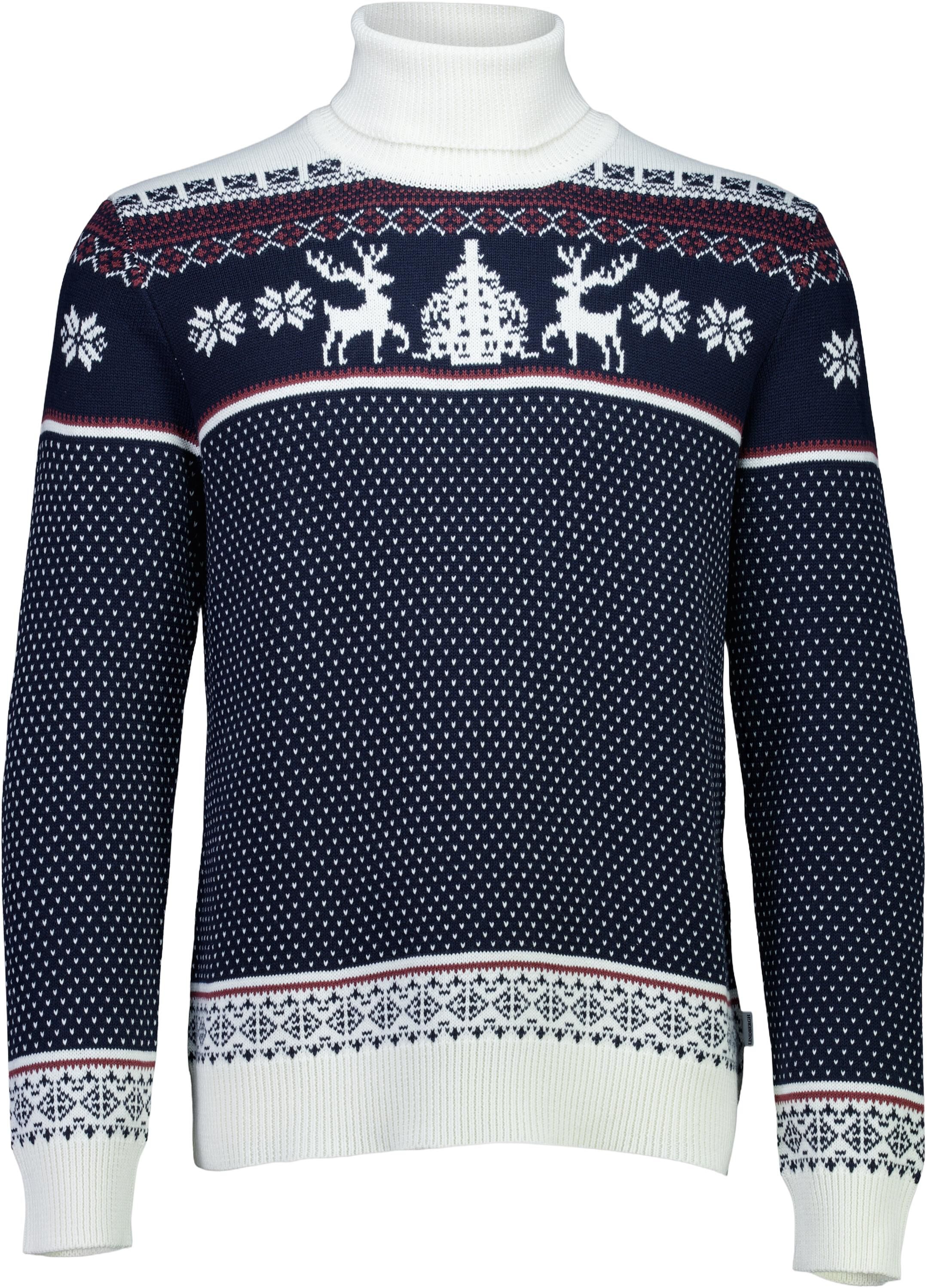 Jacquard holiday knit