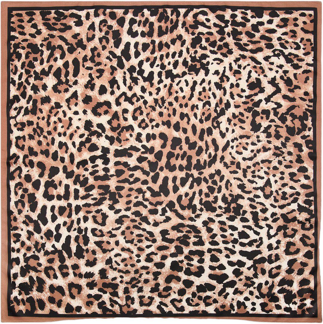 Animal print scarf