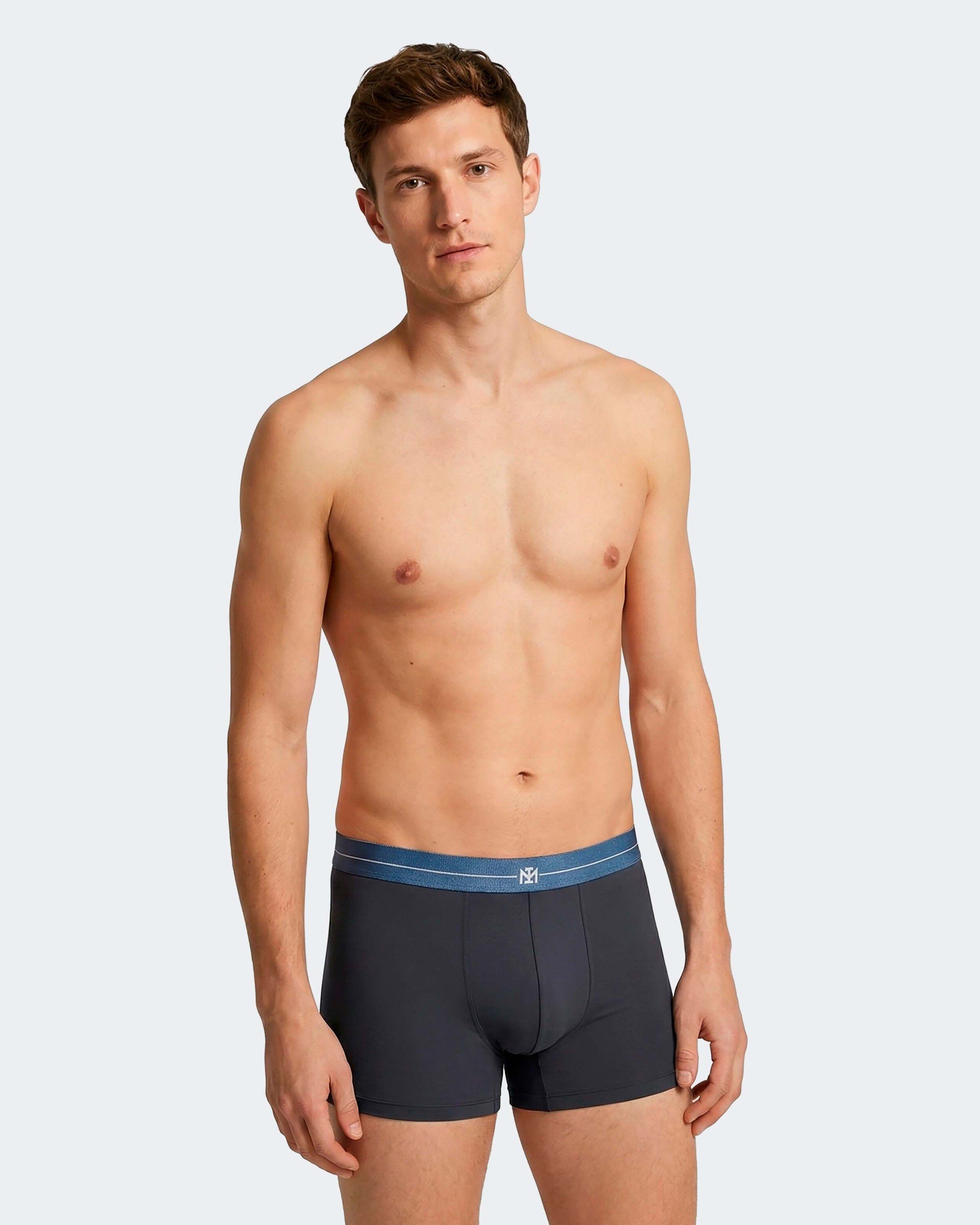 Pack of 2 men's boxers in Cotton