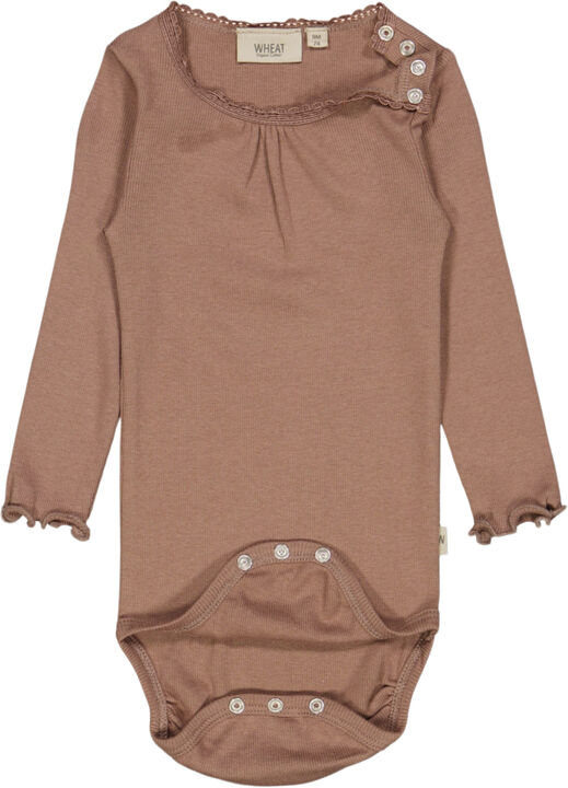 Langærmet Rib Blonde Body