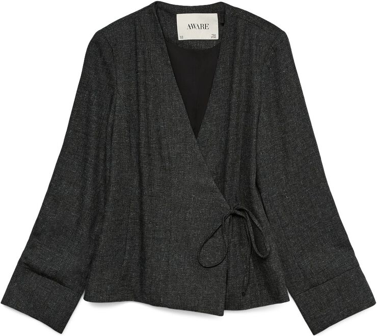 AWUTHALIA LS WRAP BLAZER