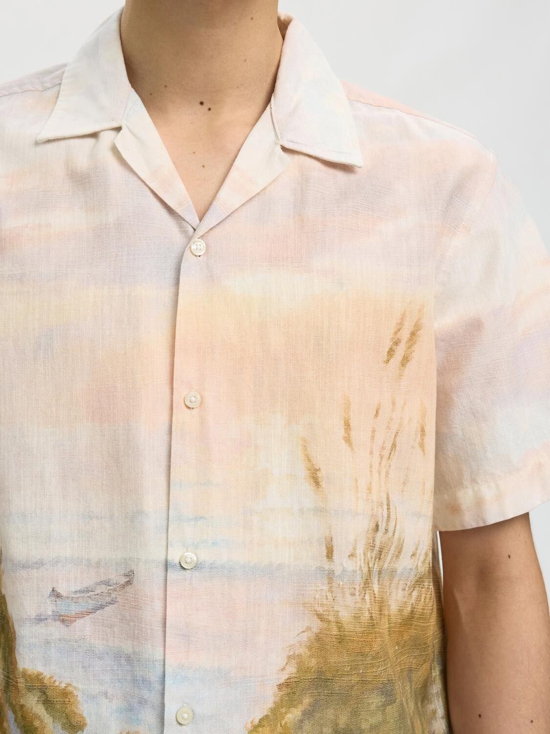 Slhregkelso Sunset Ss Shirt