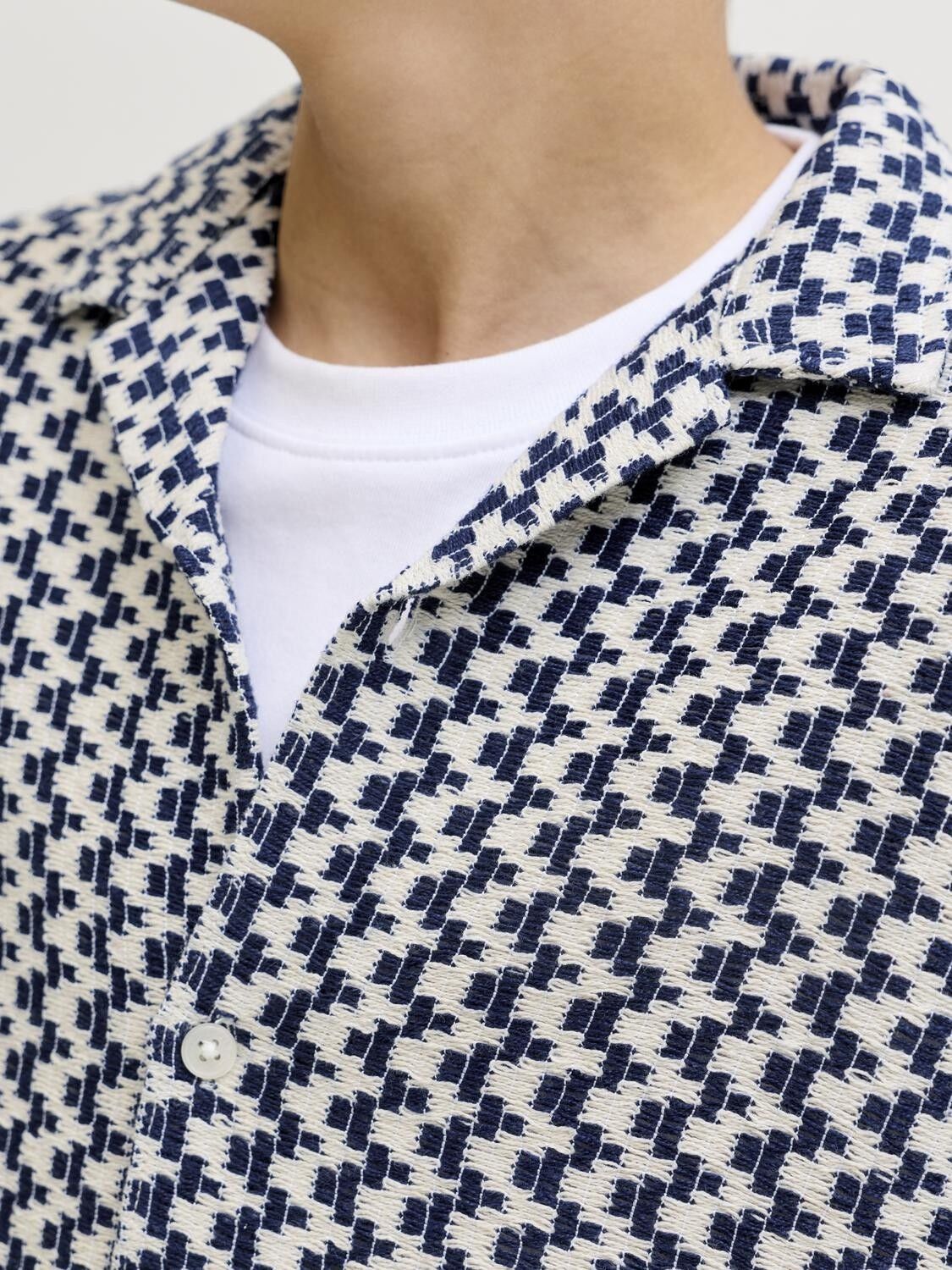 JORMONTAUK CROCHET SHIRT SS SA26 JN