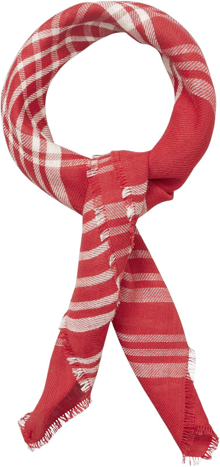 Grid Cowea Scarf