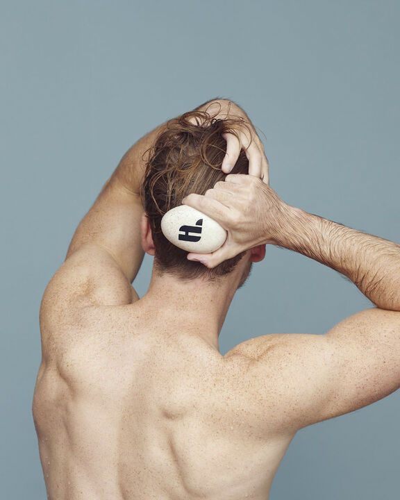 Wet Hair Detangler Brush, White