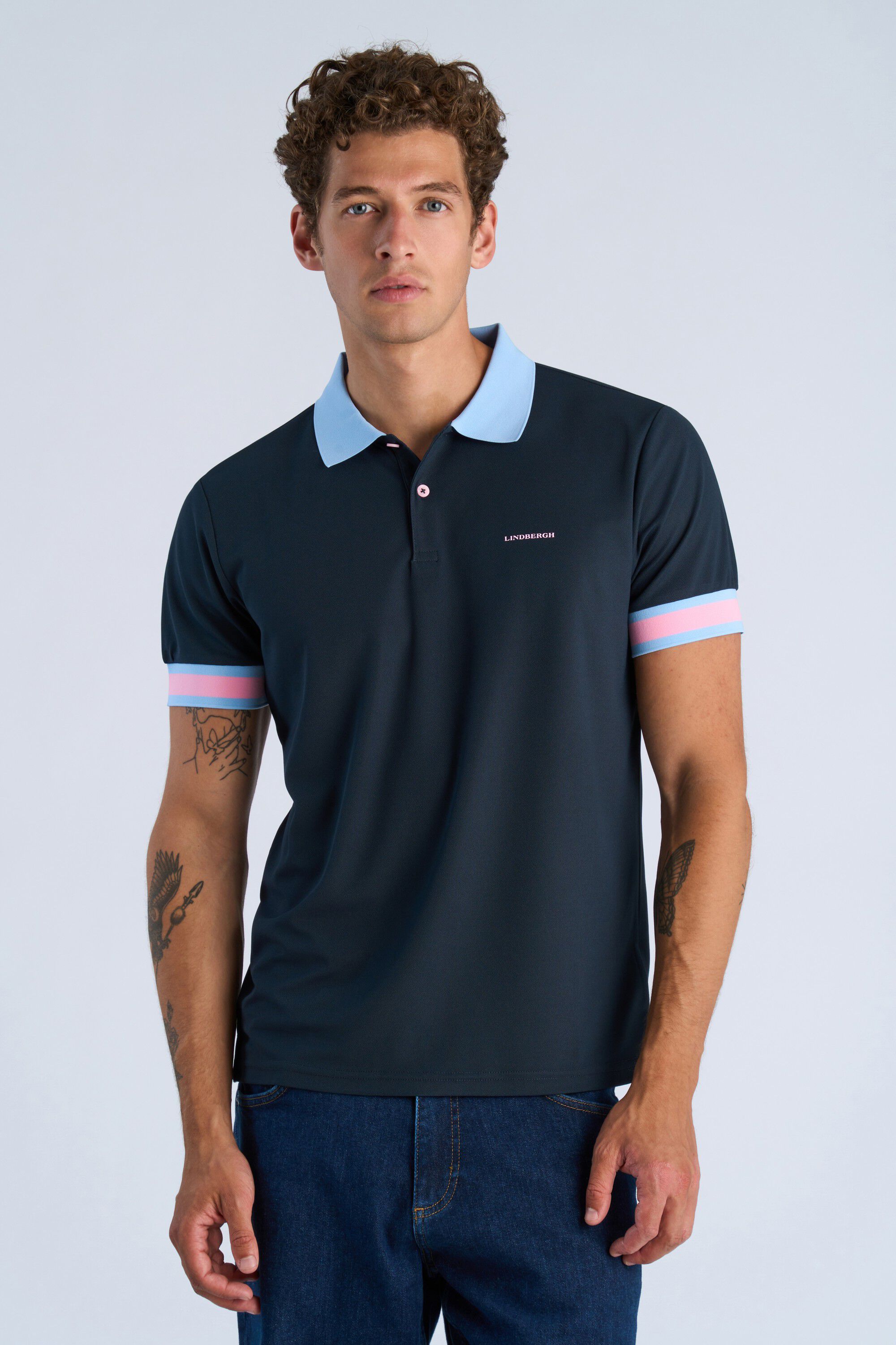 Functional polo pique S/S