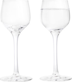 Premium snapsglas, 2 st.