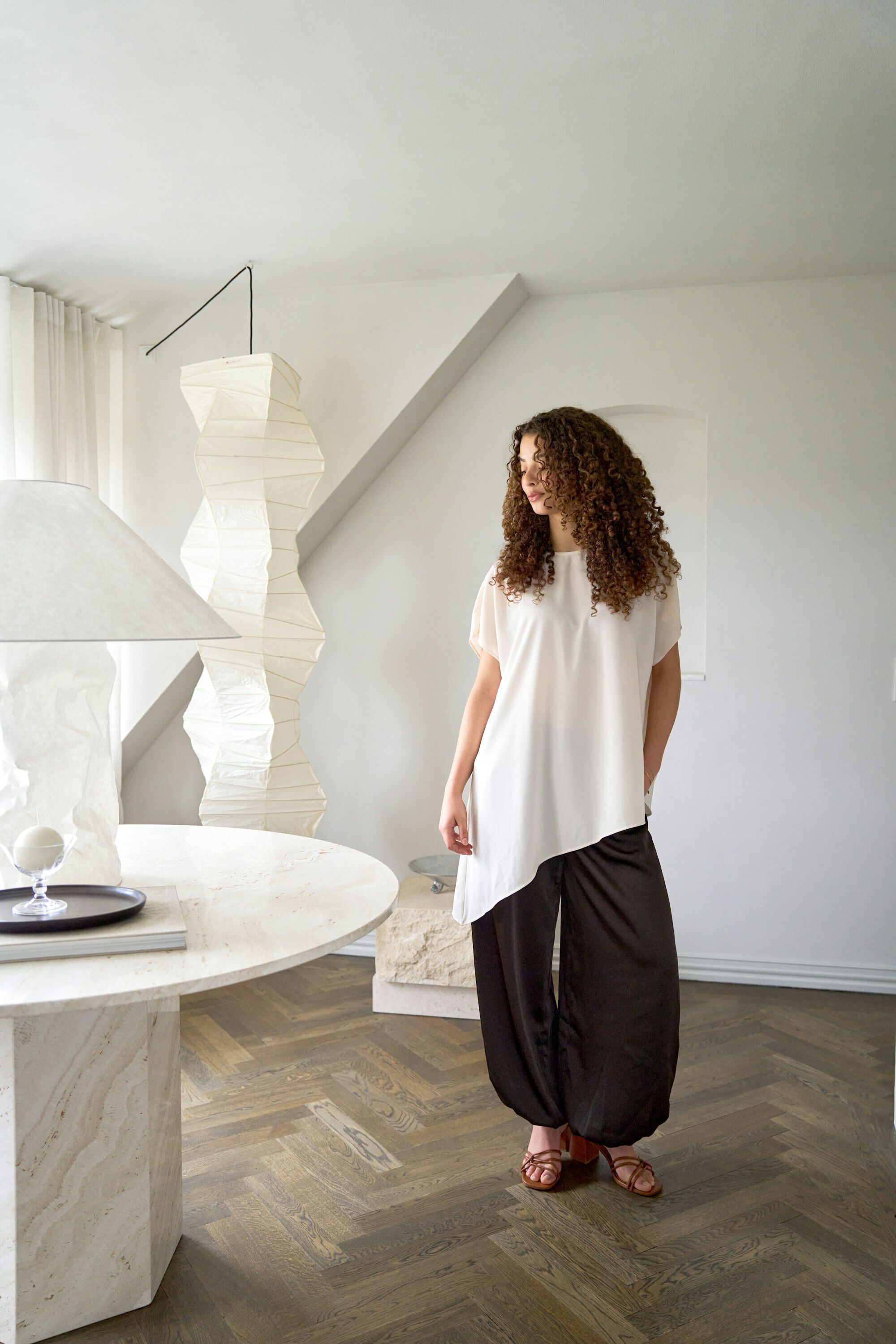 Nerita Asymmetric Blouse