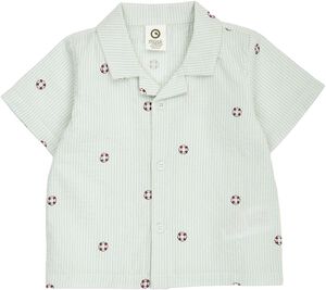 Seersucker stripe s/s shirt baby
