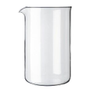Løst glas til 12 kop kaffebrygger, dia 11. 7 cm, H 18. 5 cm