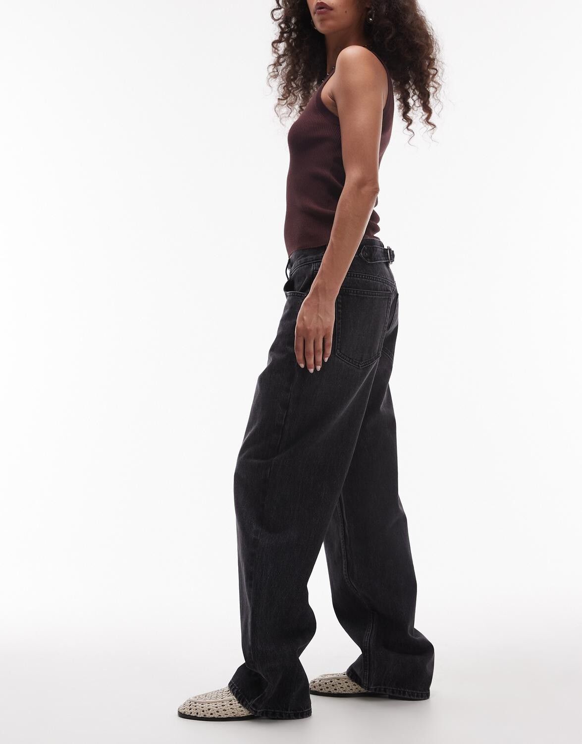 Tscinch Lr Wide Dnm Jeans Blw Noos