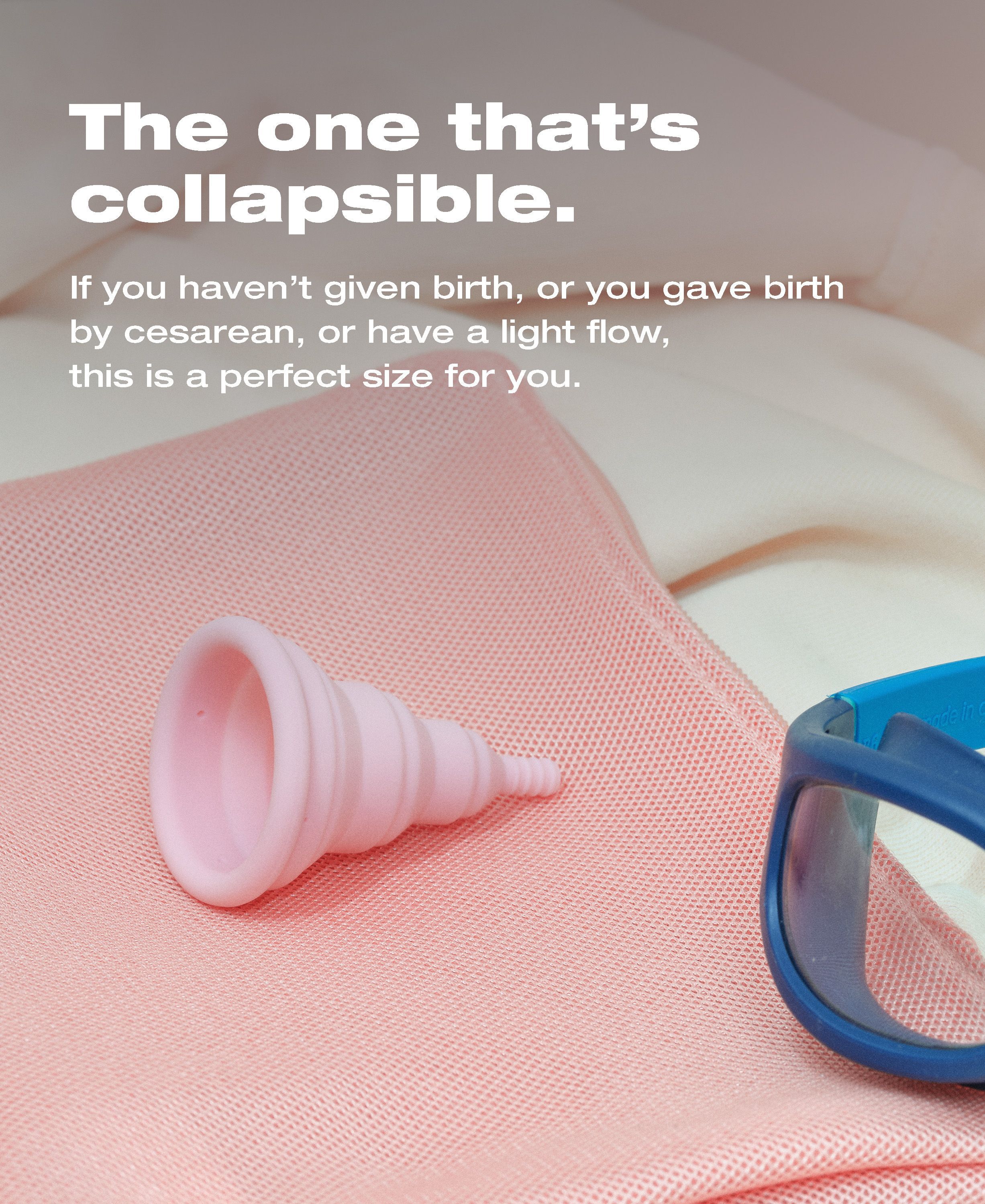 Lily Cup Compact A Menstruationskop