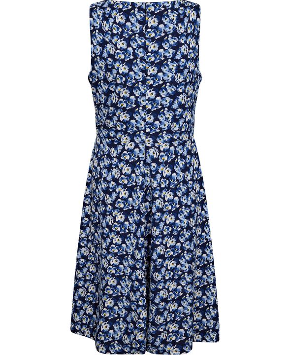 Floral Jersey Sleeveless Dress