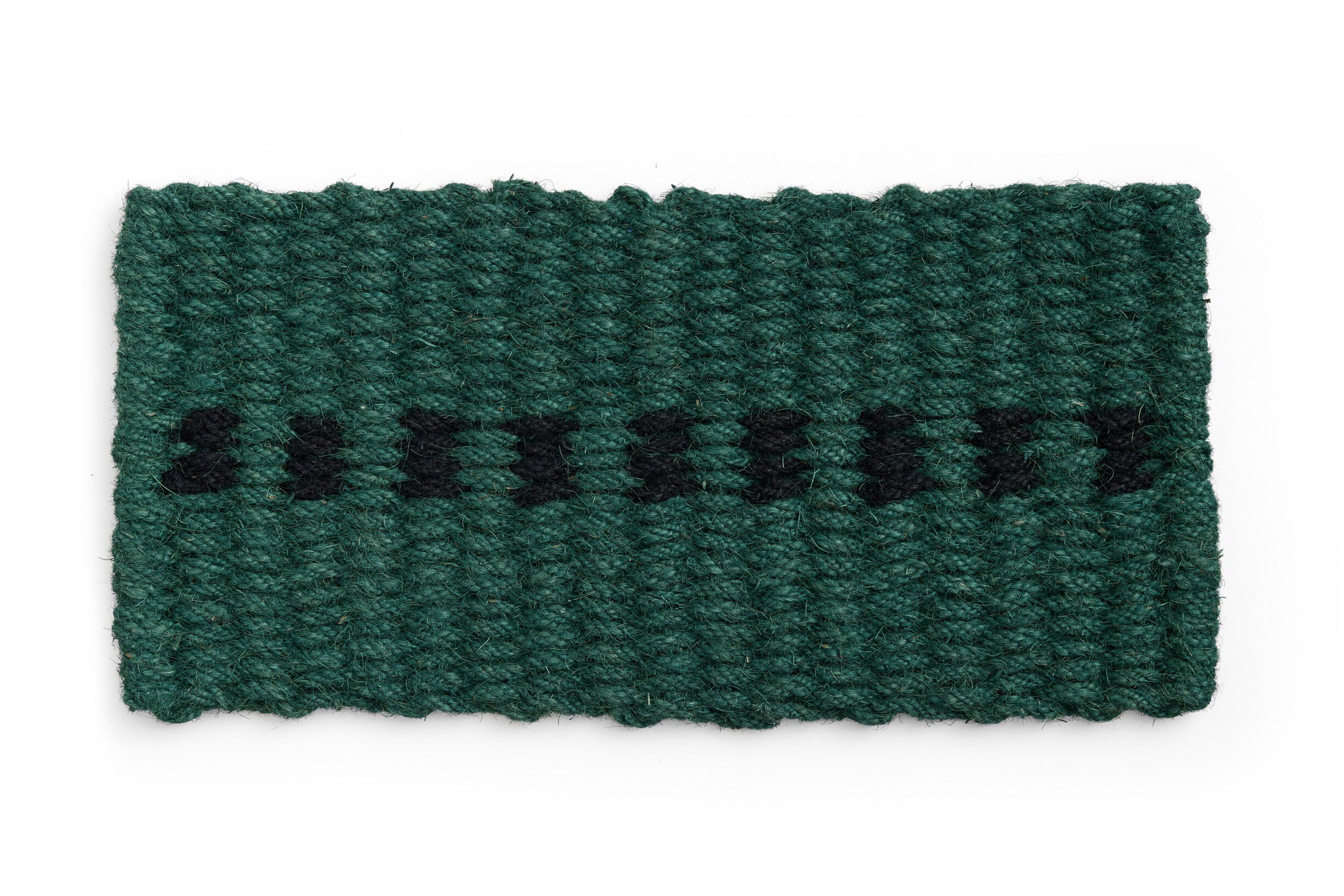Coco Door Mat-Dot-Dark green and black