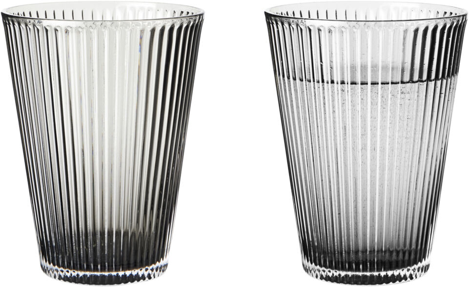 GC Nouveau Vandglas 36 cl smoke 2 stk.