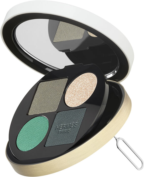 Ombres d'Hermès, powder quartet for the eyes, Ombres Végétales