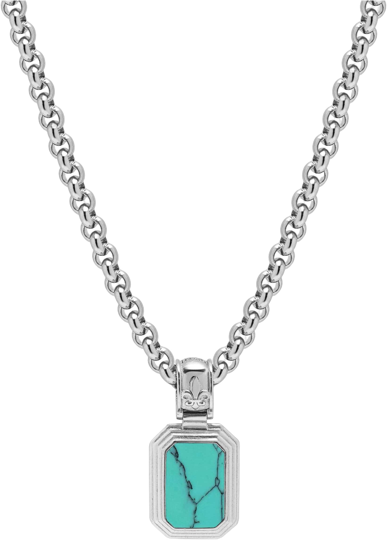 Sterling Silver Two-in-One Pendant Necklace