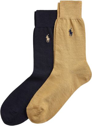 MERINO WOOL-MRN WL SZD 2-CRW-2PK