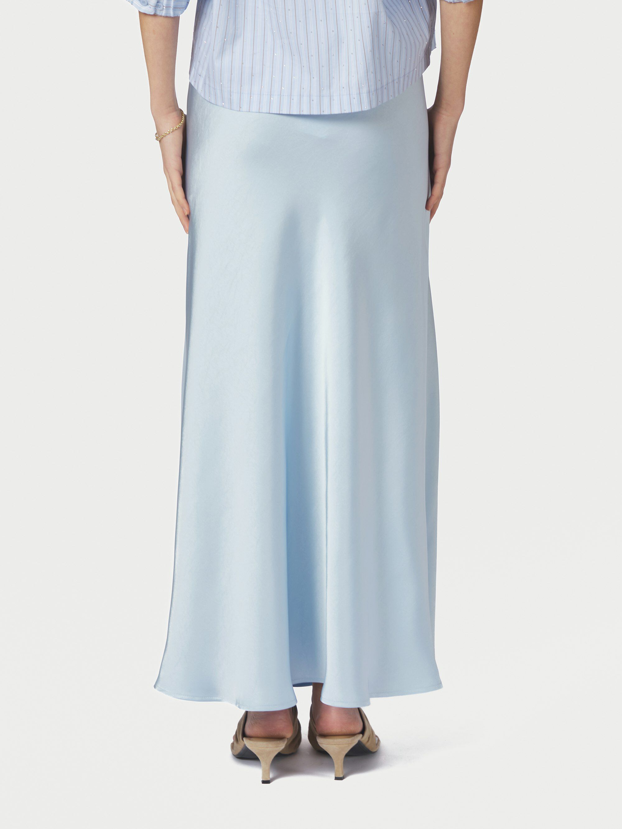 Vicky Heavy Sateen Skirt