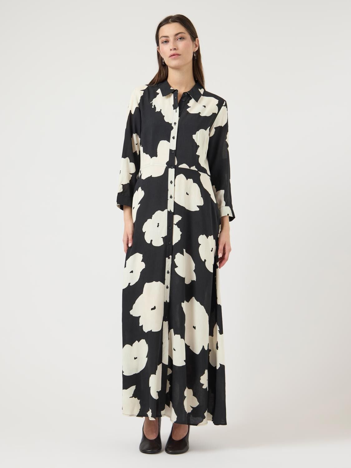 Yassavanna Long Shirt Dress S. Noos