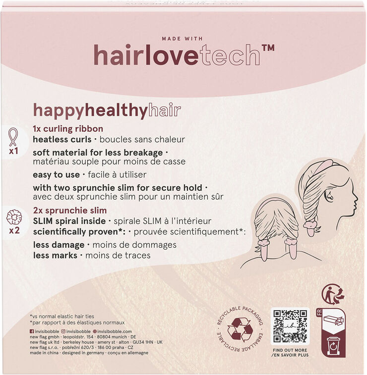 Handle with curl - Heatless curling set