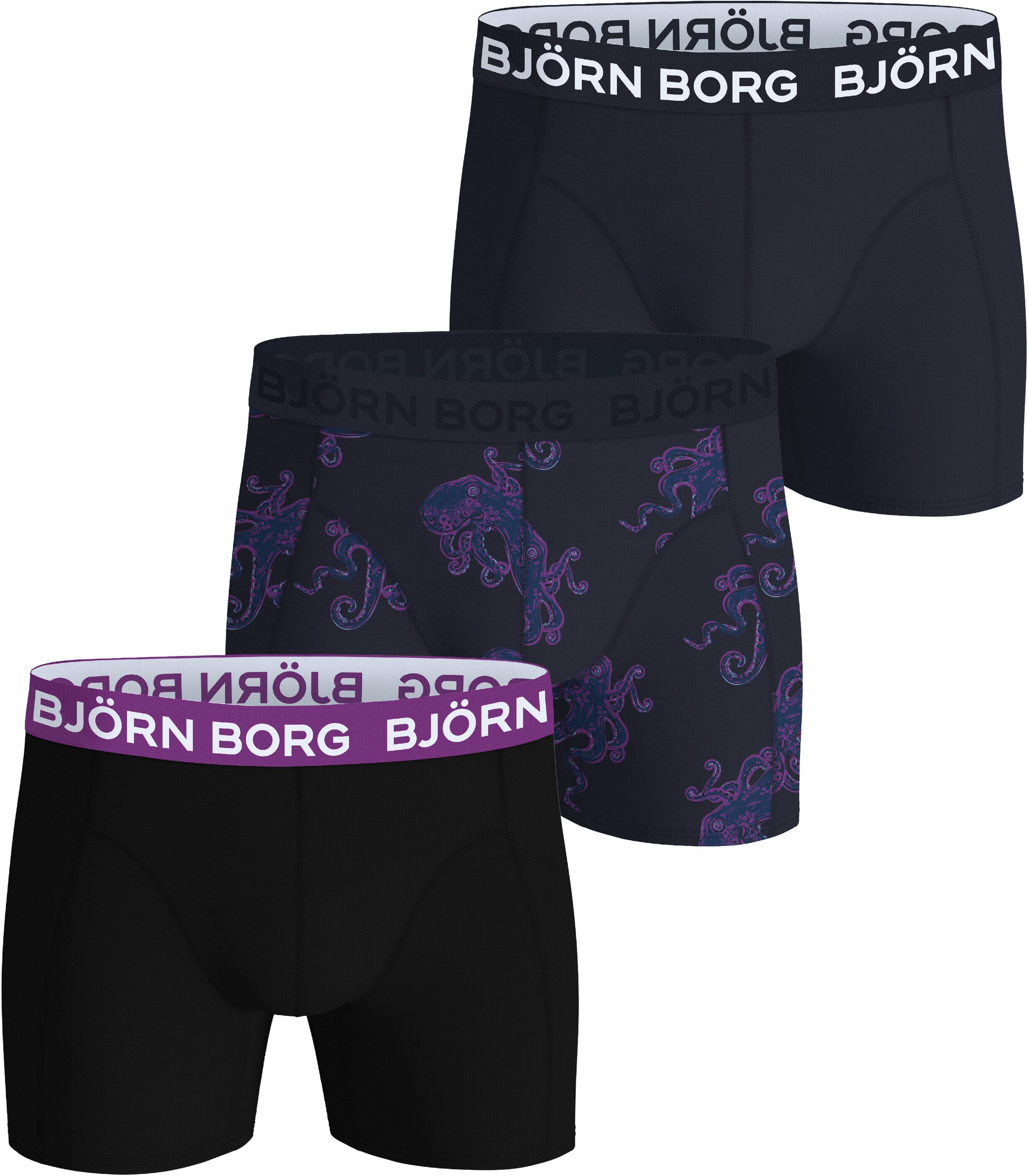 COTTON STRETCH BOXER 3p