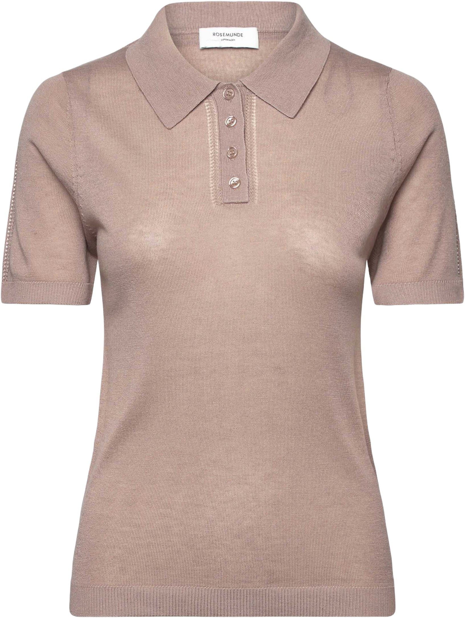 RWSamira Silk SS Polo Pullover