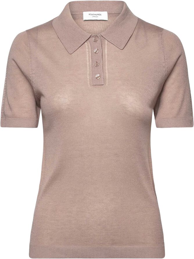 RWSamira Silk SS Polo Pullover