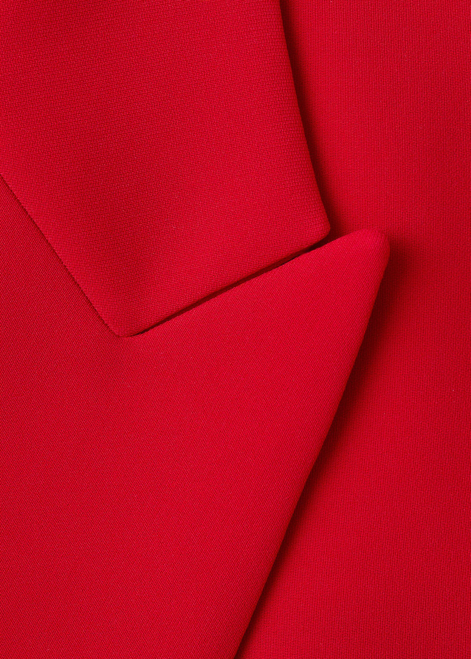 Suit jacket with scarf