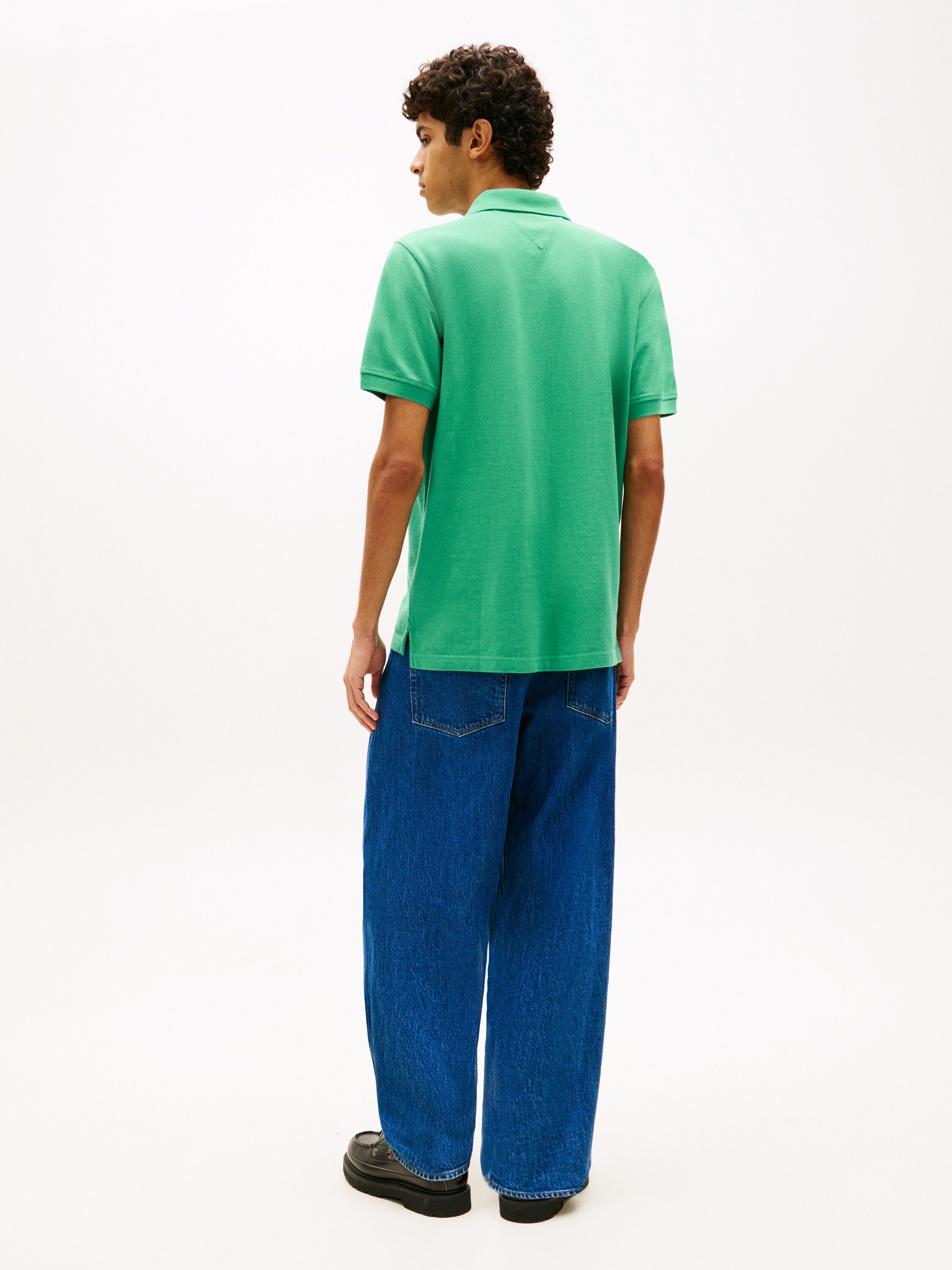 Hilfiger Flag Regular Fit Pique Polo Shirt