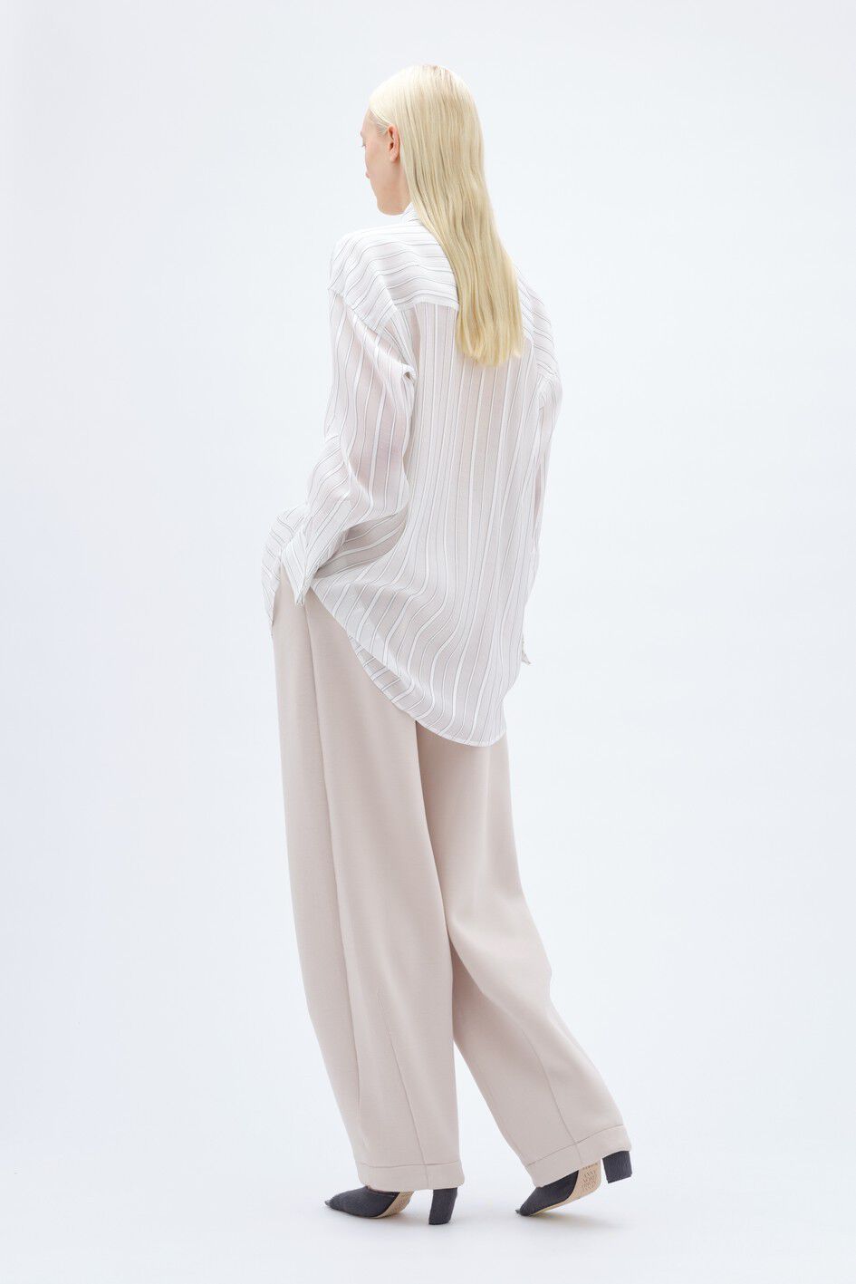 COCOON SUITING PANTS