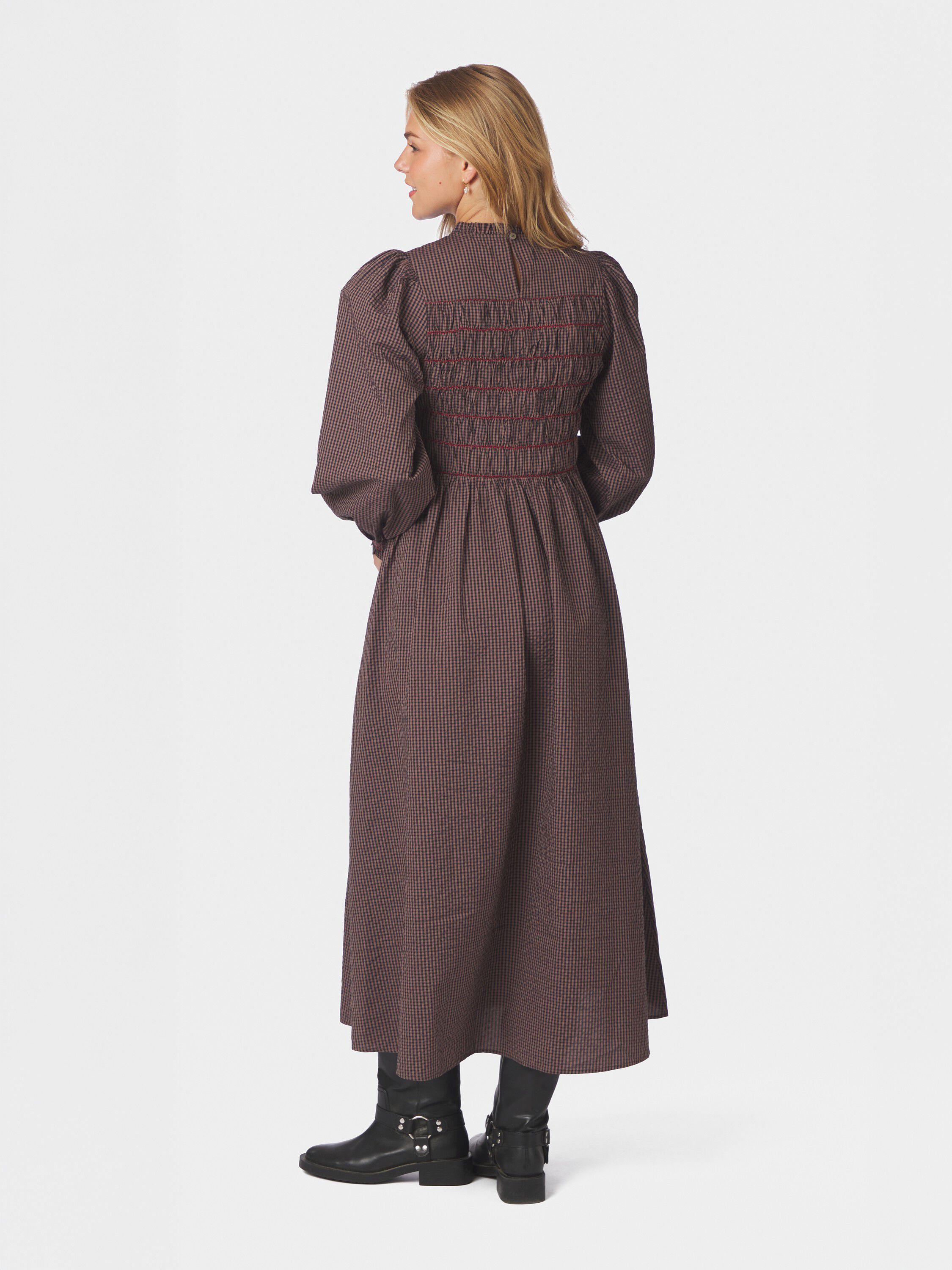 Malinoa Check Dress