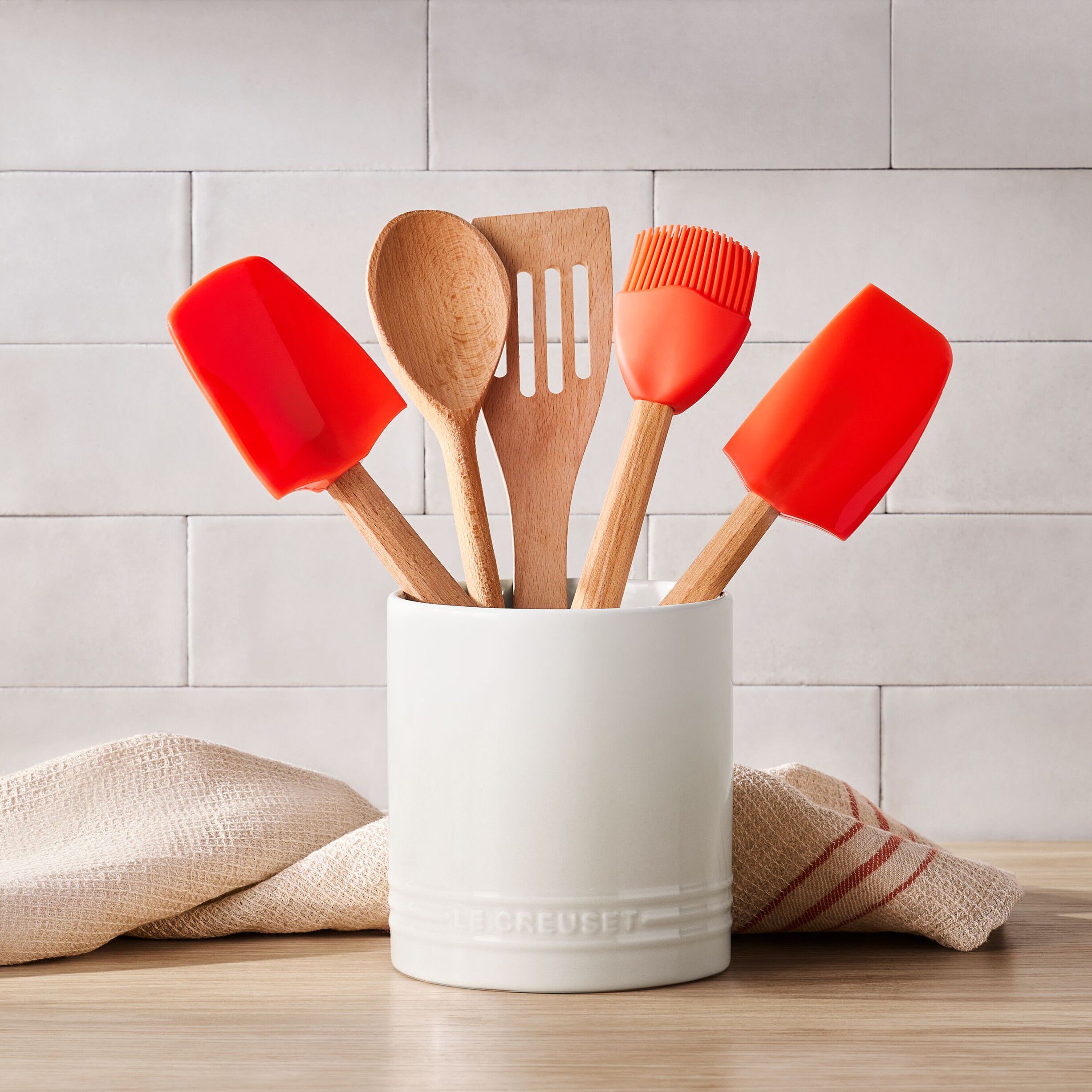 Le Creuset Signature mellan dejskraber Volcanic
