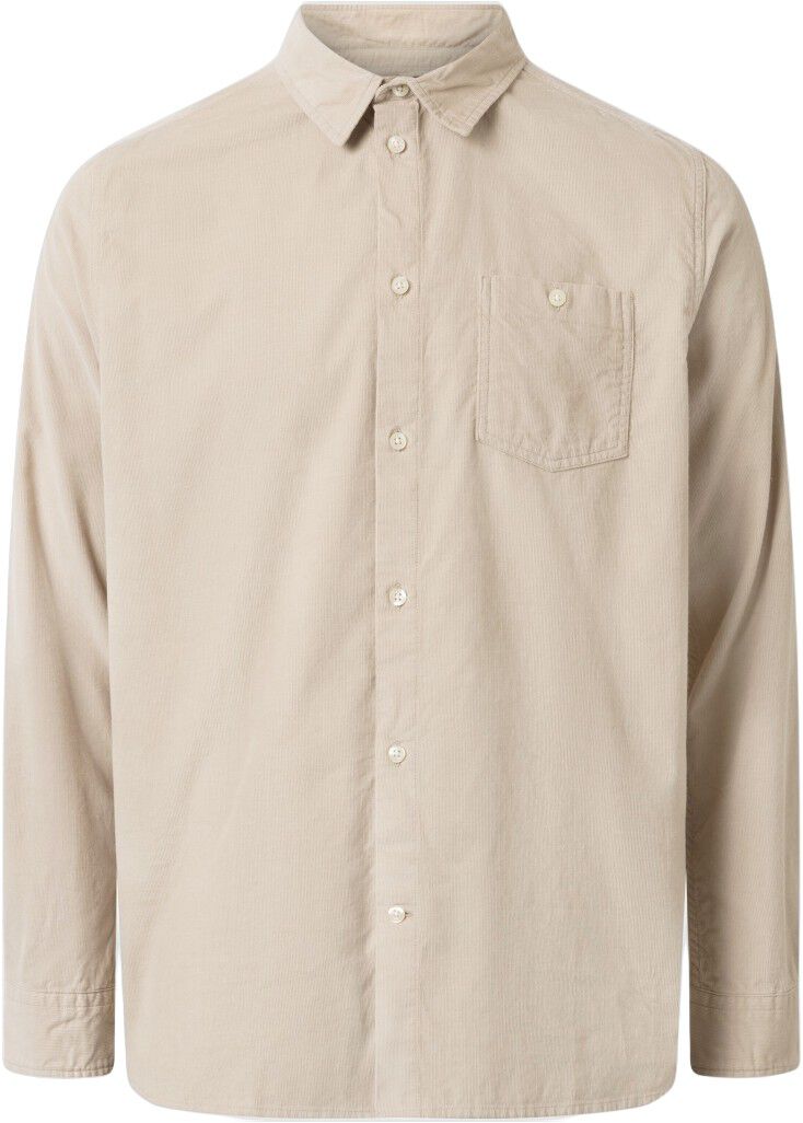 Regular fit corduroy shirt - GOTS/Vegan
