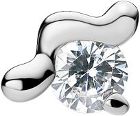 Arctic Stud Extra Small Gold