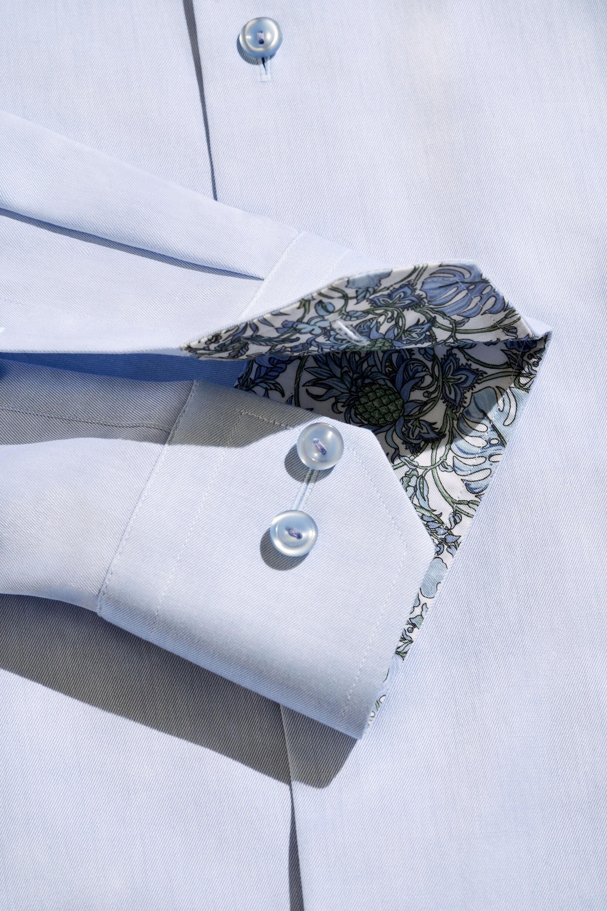 Floral Effect Signature Twill Shirt